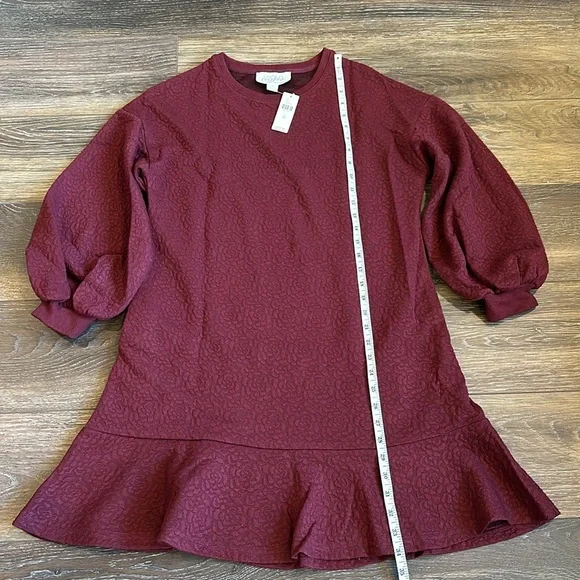 Mare Mare x Anthropologie Odila Tunic
Ruffle Floral Embossed Dress XS - Picture 4 of 9